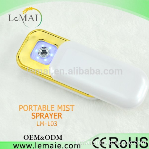 nano time handy moist mist portable facial steamer